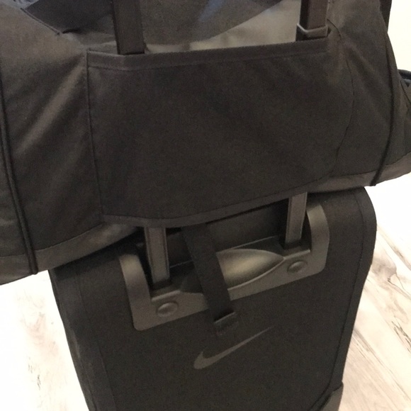 Nike Bags Nike Suitcase And Duffle Black Departure Luggage Poshmark